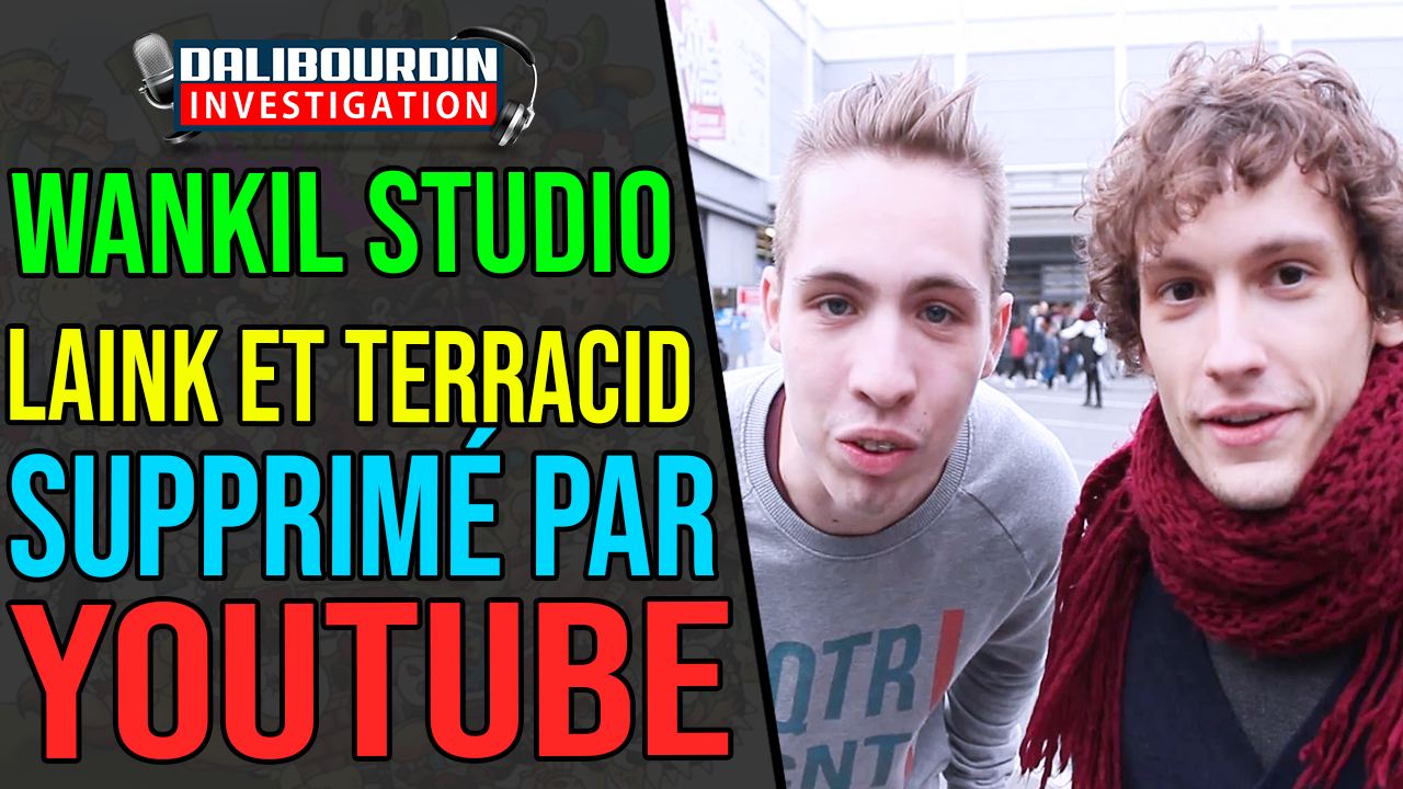 Piratage de la chaîne YouTube Wankil Studio